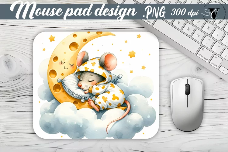 Mouse Pad | Cute Sleeping Animals