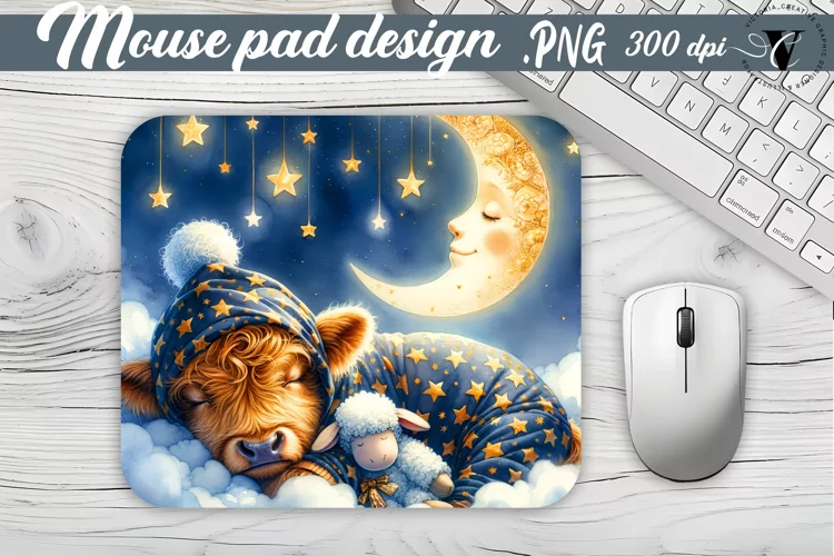 Mouse Pad | Cute Sleeping Animals