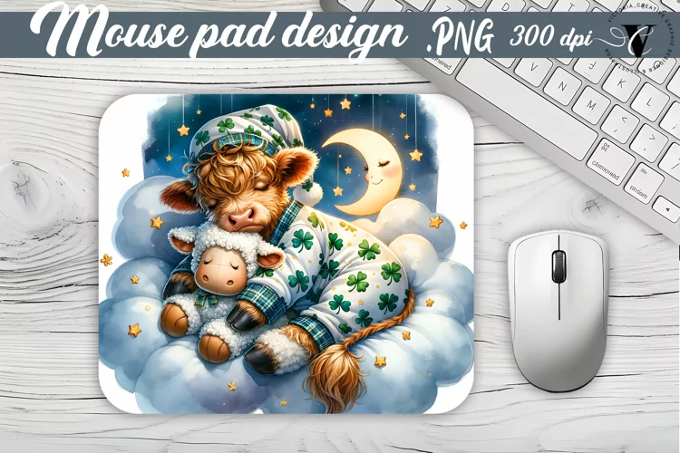 Mouse Pad | Cute Sleeping Animals
