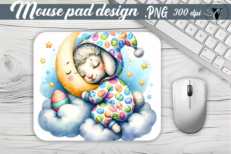 Mouse Pad | Cute Sleeping Animals
