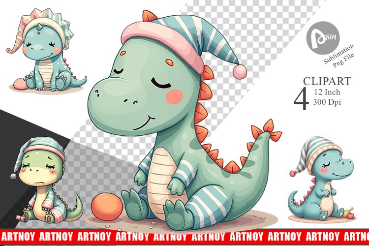 Dinosaur Clipart Image 14