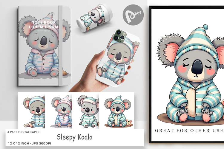 Koala Clipart Image 15