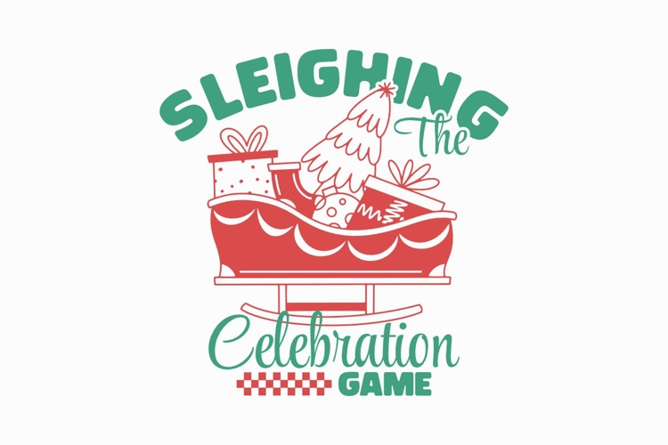Sleighing The Celebration Game T-shirt funny Style