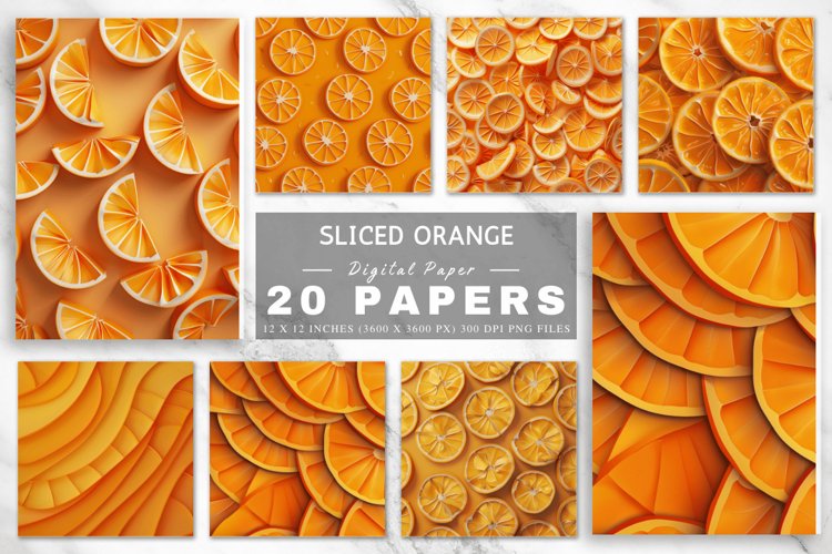 Orange Slice Clipart Image 9
