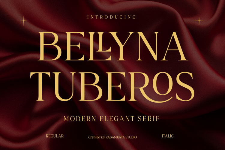 Bellyna Tuberos - Modern Elegant Serif
