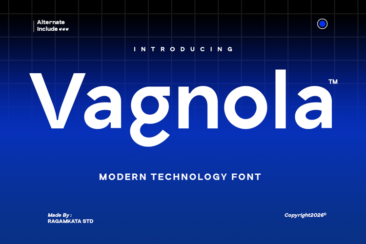 Vagnola - Modern Technology Sans