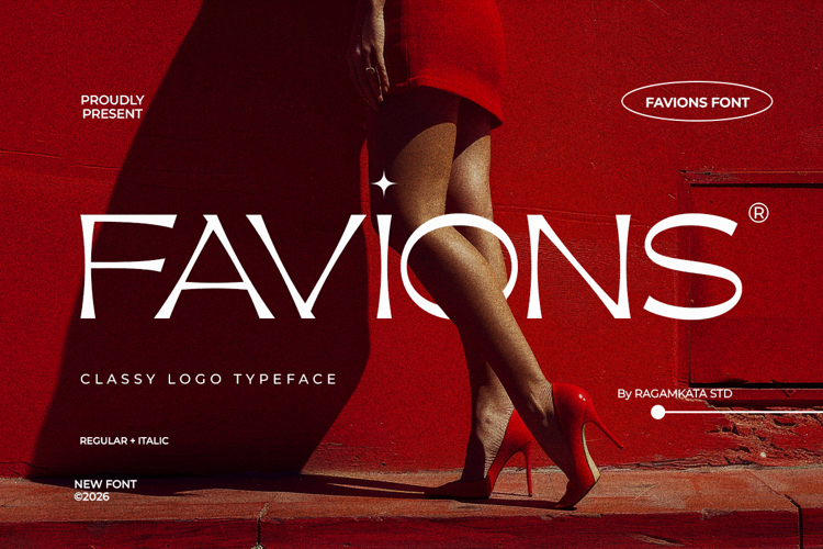 Favions - Classy Logo Typeface