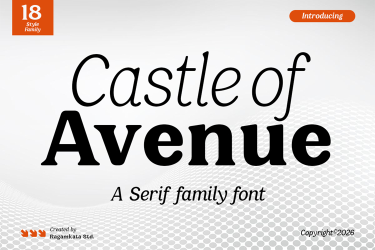 Castle Of Avenue A Serif Family