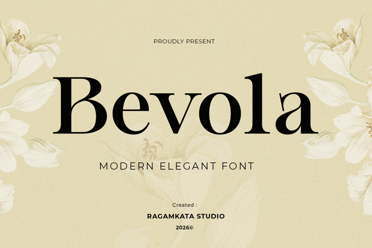 Modern Elegant Serif - Bevola