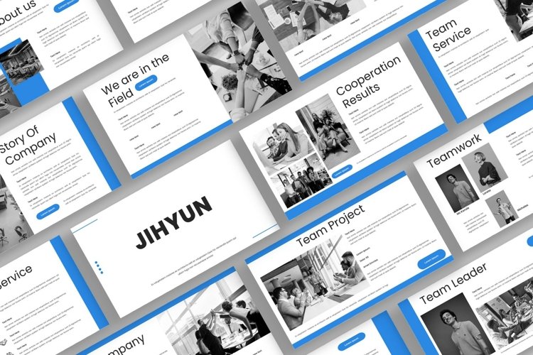 JIHYUN - Google Slide Presentation Template