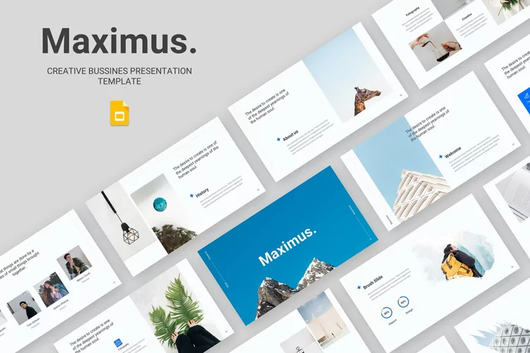 Maximus - Creative Business Google SlideTemplate