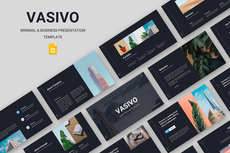 Vasivo - Minimal & Business Google Slide Template
