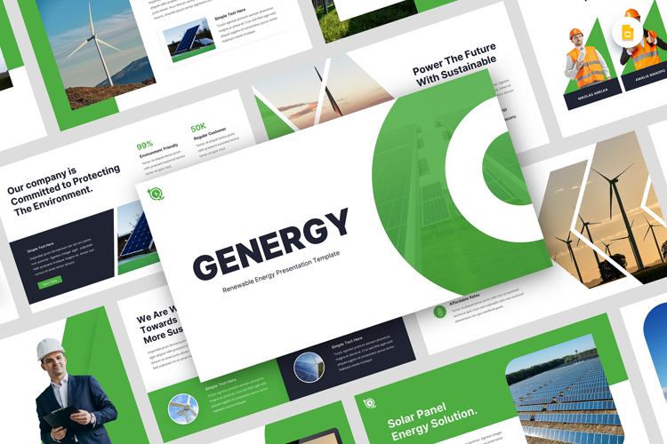 Genergy- Renewable Energy Google Slide Template