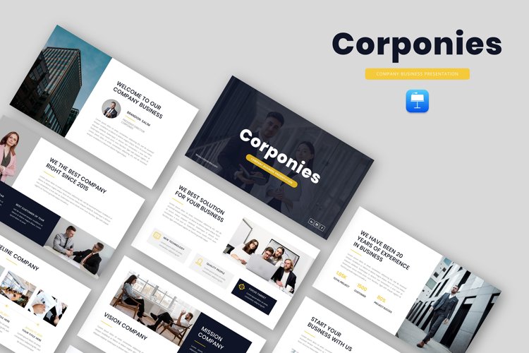 Corponies - Corporate Business Keynote Template