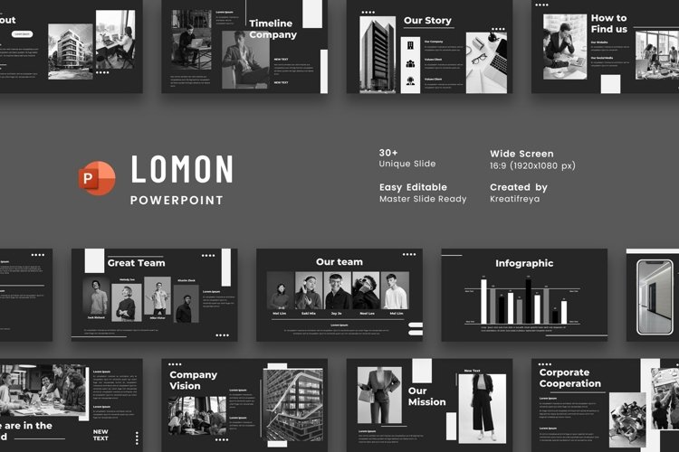 LOMON - PowerPoint Presentation Template