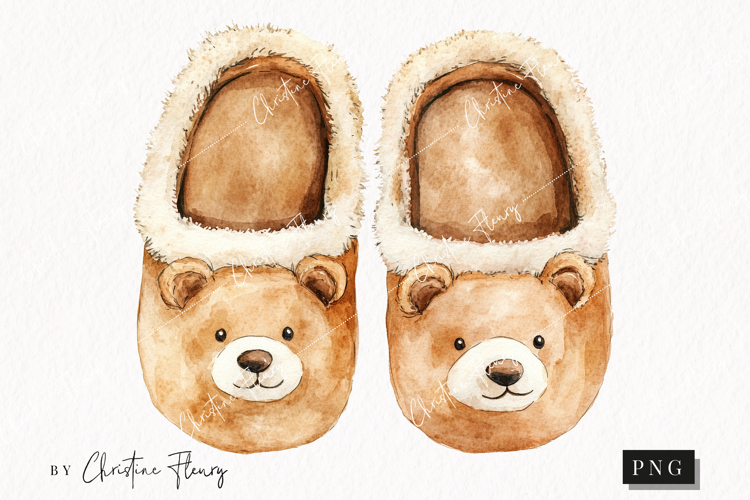 Slippers Clipart Image 23