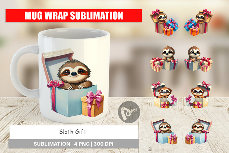 Sloth Clipart Image 2