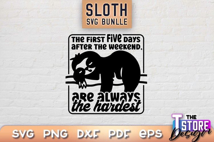 Sloth Clipart Image 4