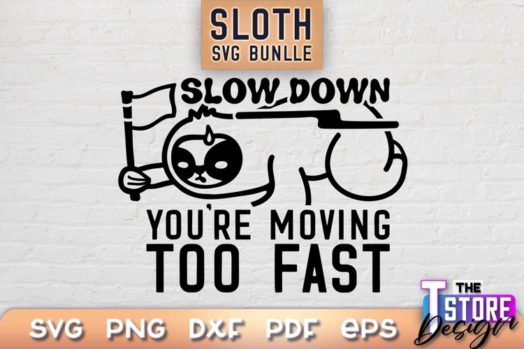 Sloth Clipart Image 5