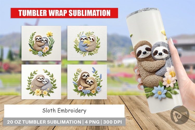 Sloth Clipart Image 24