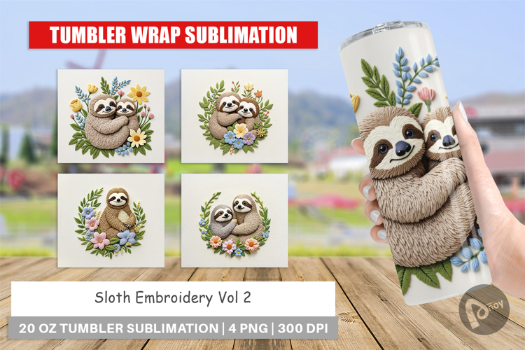 Sloth Clipart Image 20