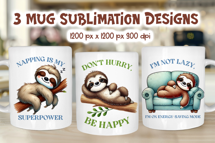 Sloth Clipart Image 6