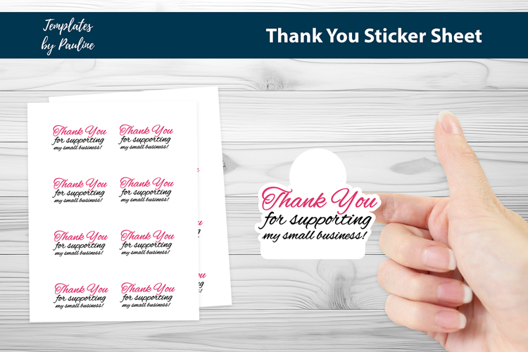 Thank You Stickers SVGs Image 2