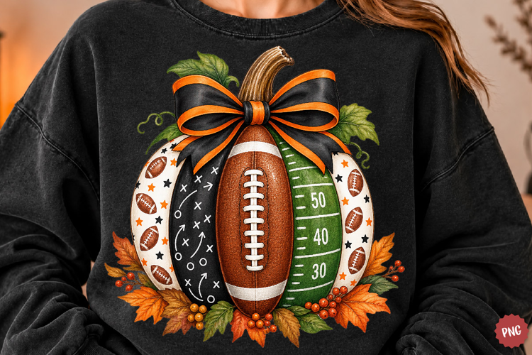 Small Town Football Mom Club Coastal PNG