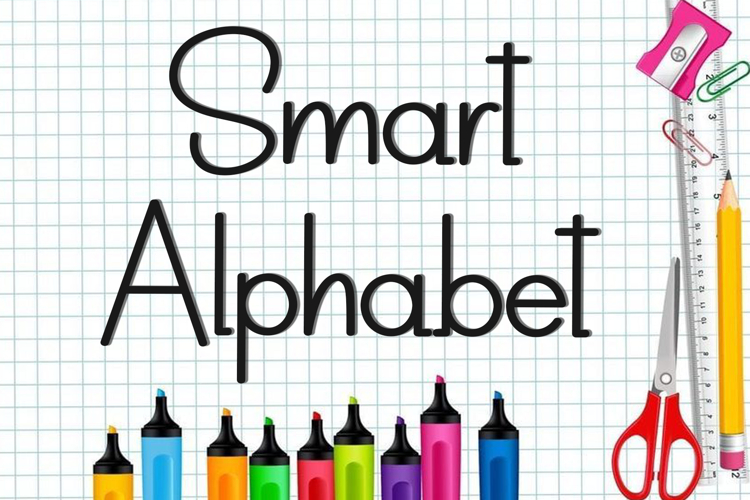 Serif Font Alphabet Image 4