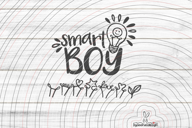 smart boy Cutting file SVG DXF