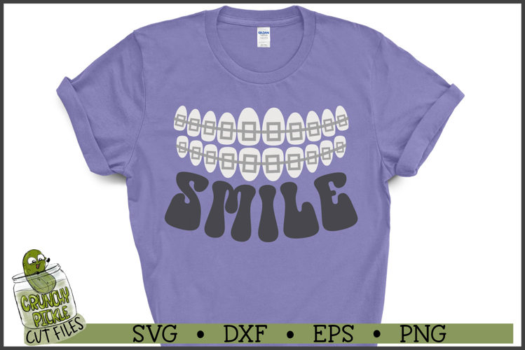 Smile Braces SVG File