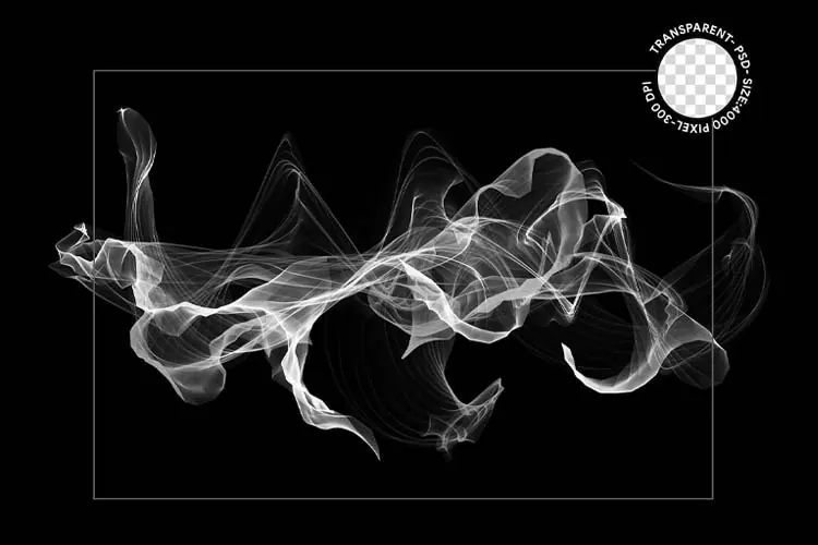 Realistic Smoke Overlays Transparent PNG & PSD