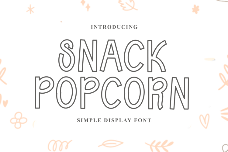 Snack Popcorn
