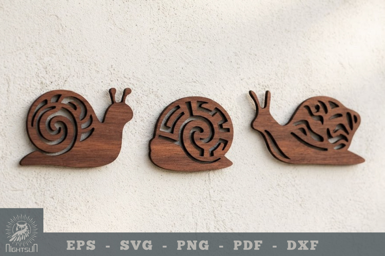 Snail Lasercut Wall Decoration