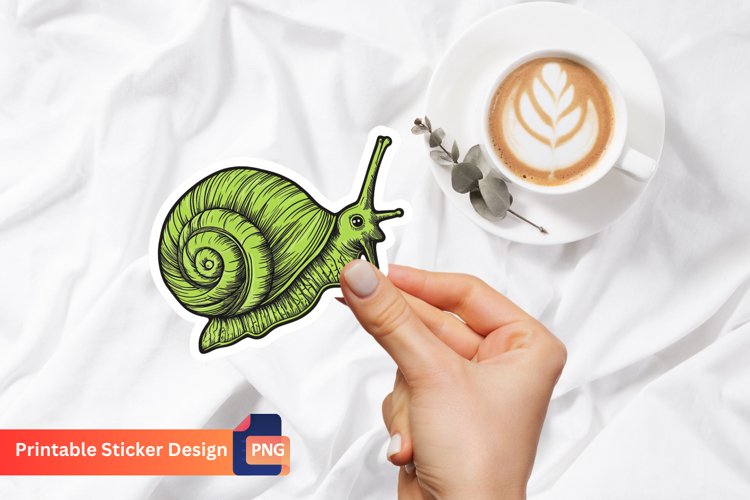Snail Illustration Image 2