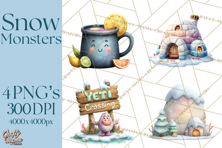 Yeti Clipart Image 19