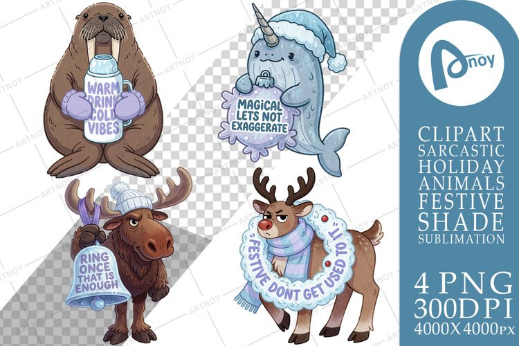 Snowday Sass Frosty Sarcastic Pets Sublimation example image 1