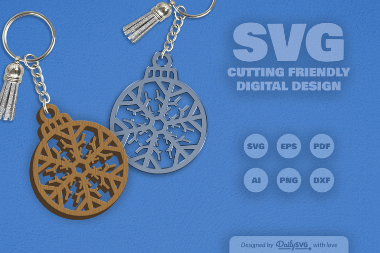 Acrylic Keychain Svg Image 22