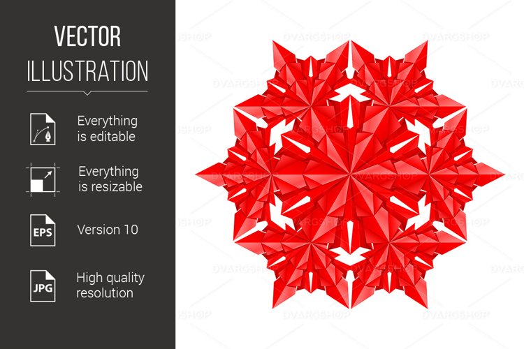 Snowflake Clipart Image 16
