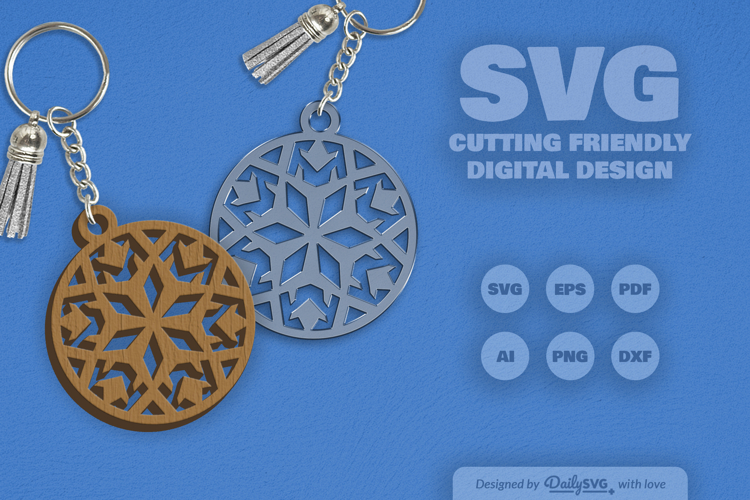 Acrylic Keychain Svg Image 11