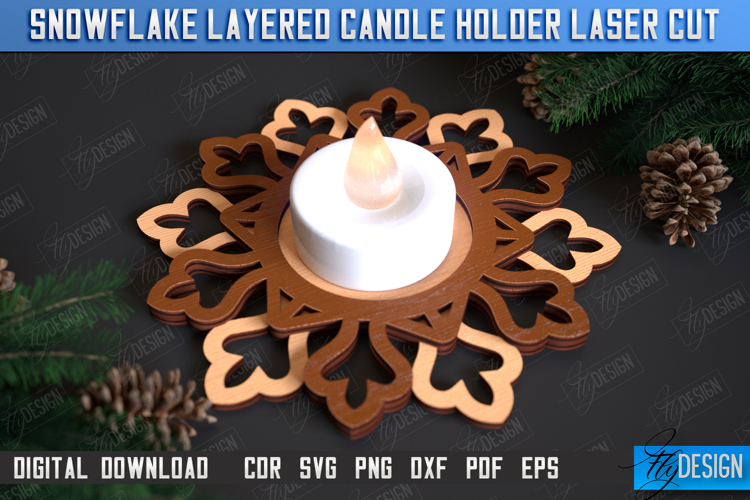 Christmas Candle Clipart Image 3