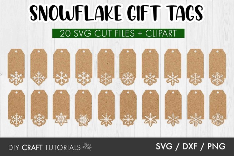 Snowflake Gift Tag Bundle