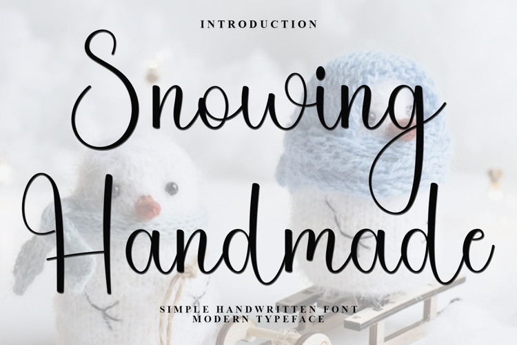 Snowing Handmade