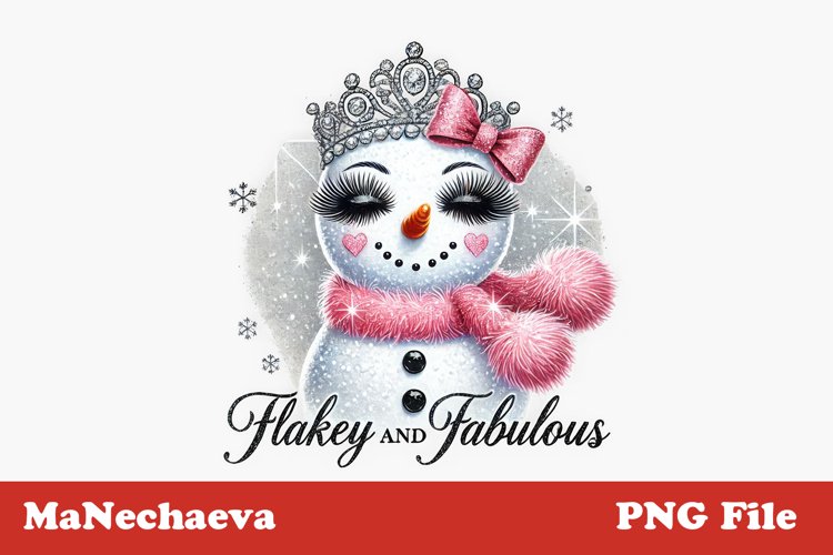 Christmas Snowman Clipart Image 9