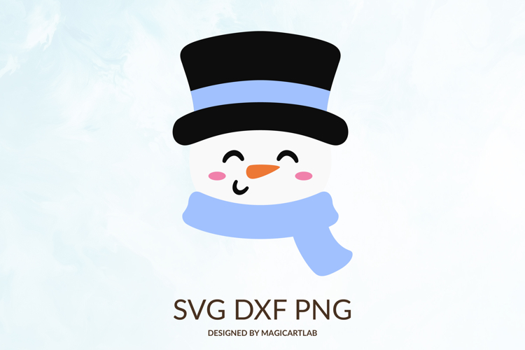 Christmas Snowman SVG|Snowman Clipart