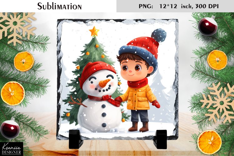 Snowman Sublimation Image 21