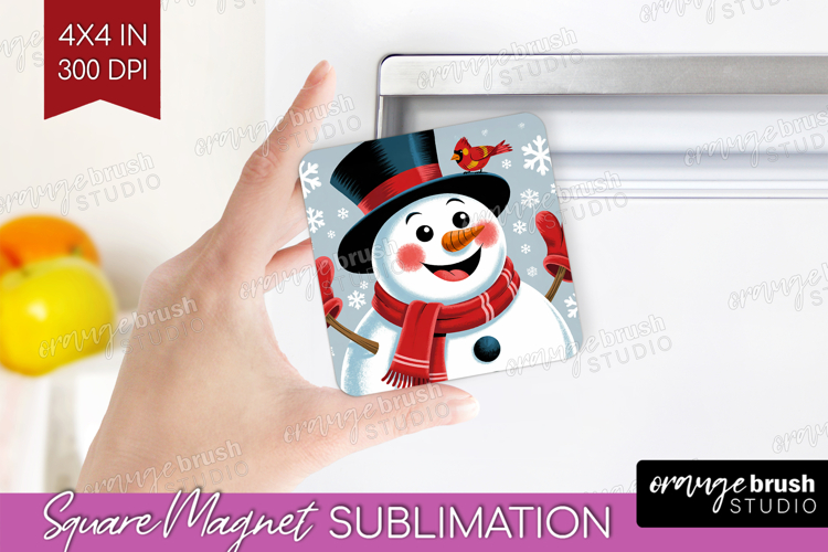Snowman Sublimation Image 4