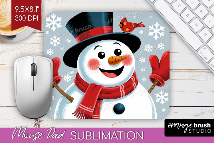 Snowman Sublimation Image 5