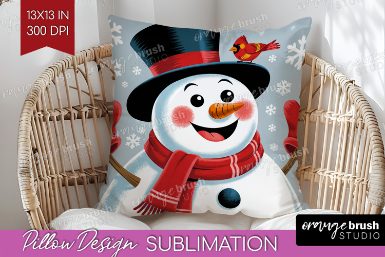 Snowman Sublimation Image 6