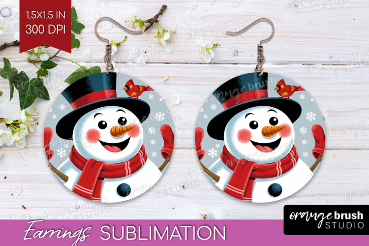 Snowman Sublimation Image 24